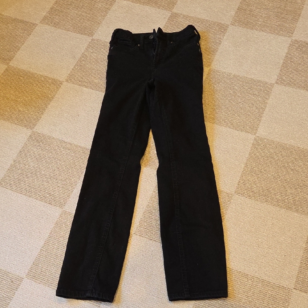 Silver Jeans Women's Classic Black Straight Leg Jeans